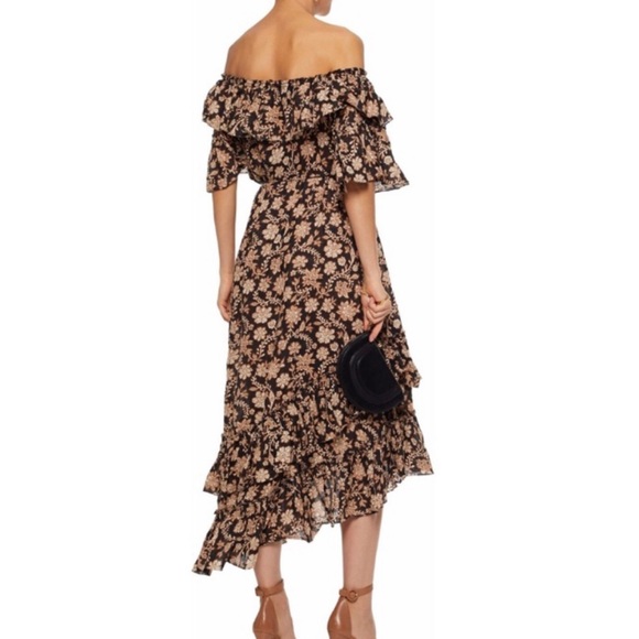 Zimmermann Tulsi off shoulder dress, size 0 - Picture 2 of 4